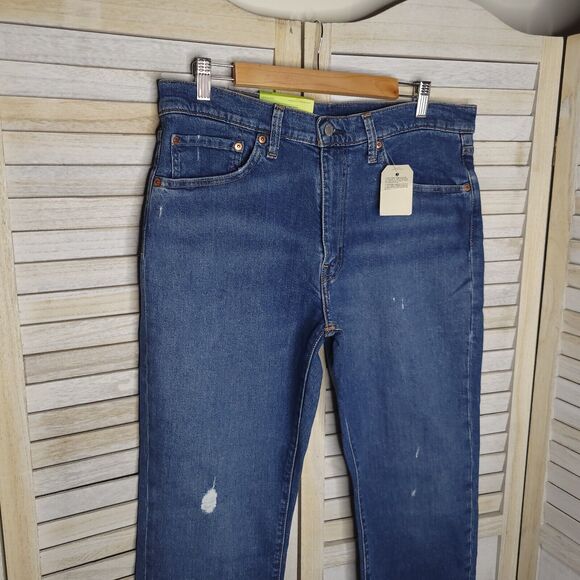 New Levi's Premium 511 36x30 Slim Fit Flex Jeans Stretch 36 Mens Performance - Picture 3 of 9